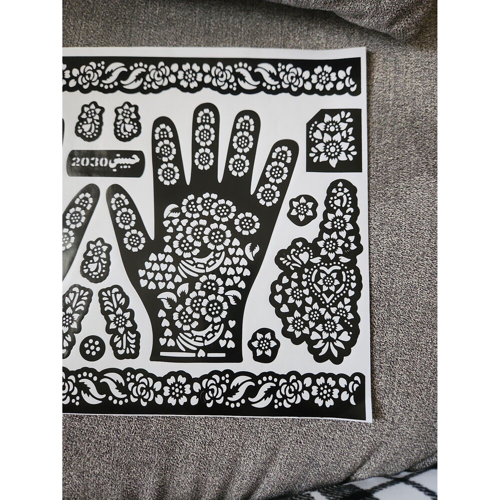 Tatoo sticker henna